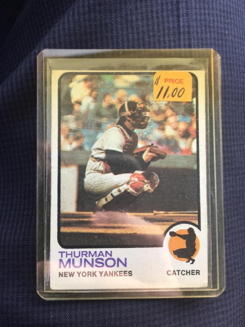 1973 Topps # 142 Thurman Munson (1 of 2)