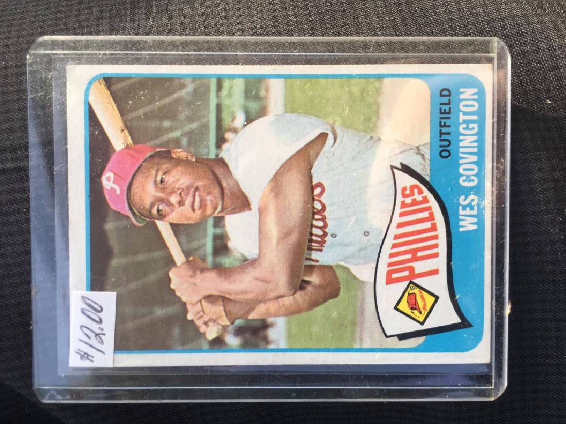 1965 Topps Baseball Card Wes Covington Philadelph3 (1 of 2)