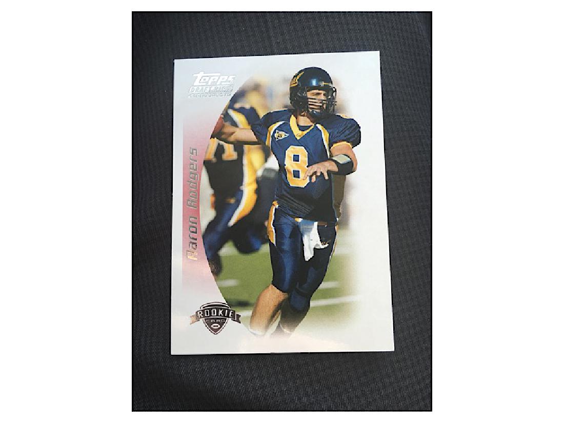 2005 Topps draft picks prospects Aaron Rodgers RC (1 of 1)