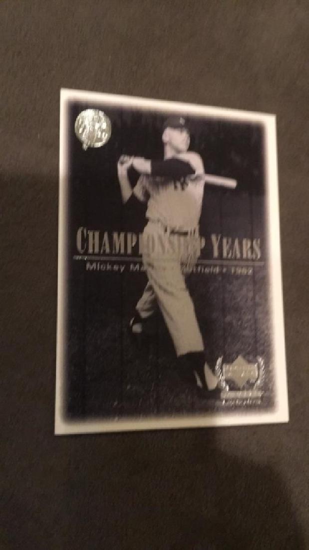 Mickey Mantle upper deck the championship years (1 of 2)