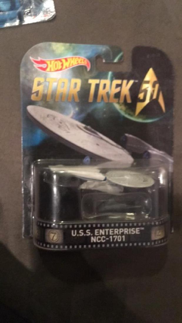 Hot wheels Star Trek USS enterprise NCC +IBM 1701 (1 of 2)