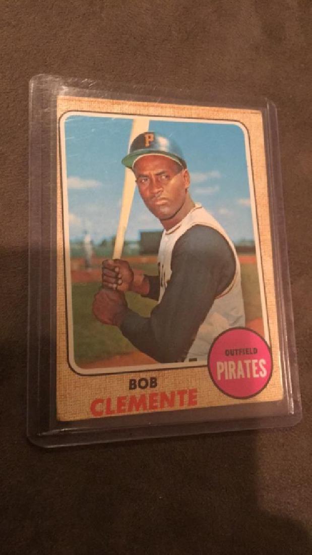 Bob Clemente 1968 Topps #150 (1 of 2)
