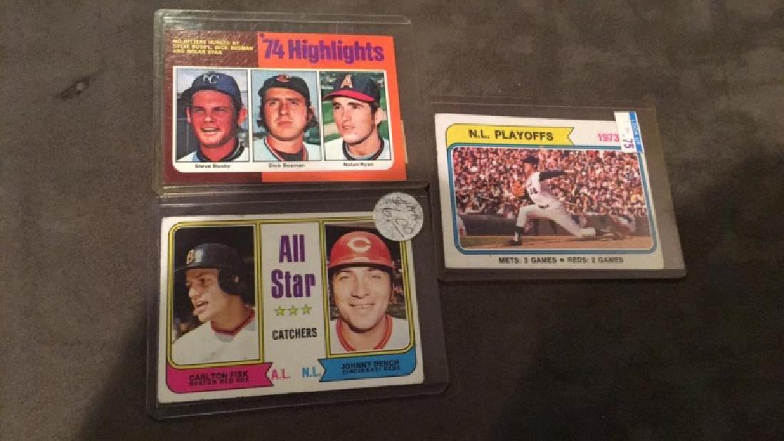 Nolan Ryan 1975 tops highlights cord Johnny bench (1 of 2)