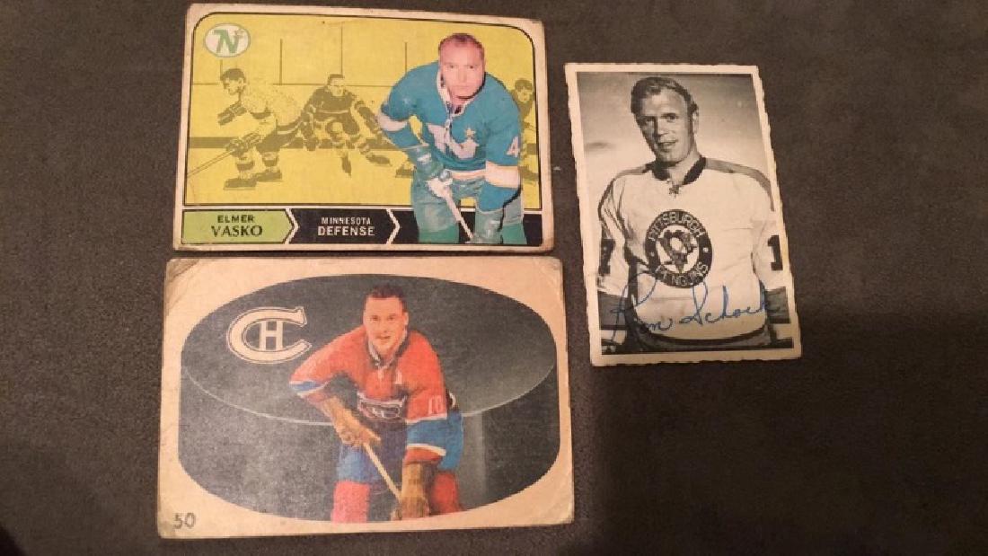 1962+IBM-63 Parkhurst Thomas Johnson vintage Rocky: Elmer Vasco 1960s Ron shock number nine nice vintage hockey lot