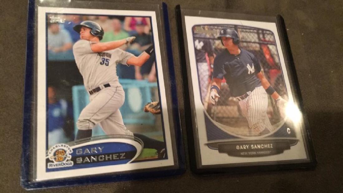 2- Gary Sanchez rookie cards 2012 tops to Butte (1 of 2)