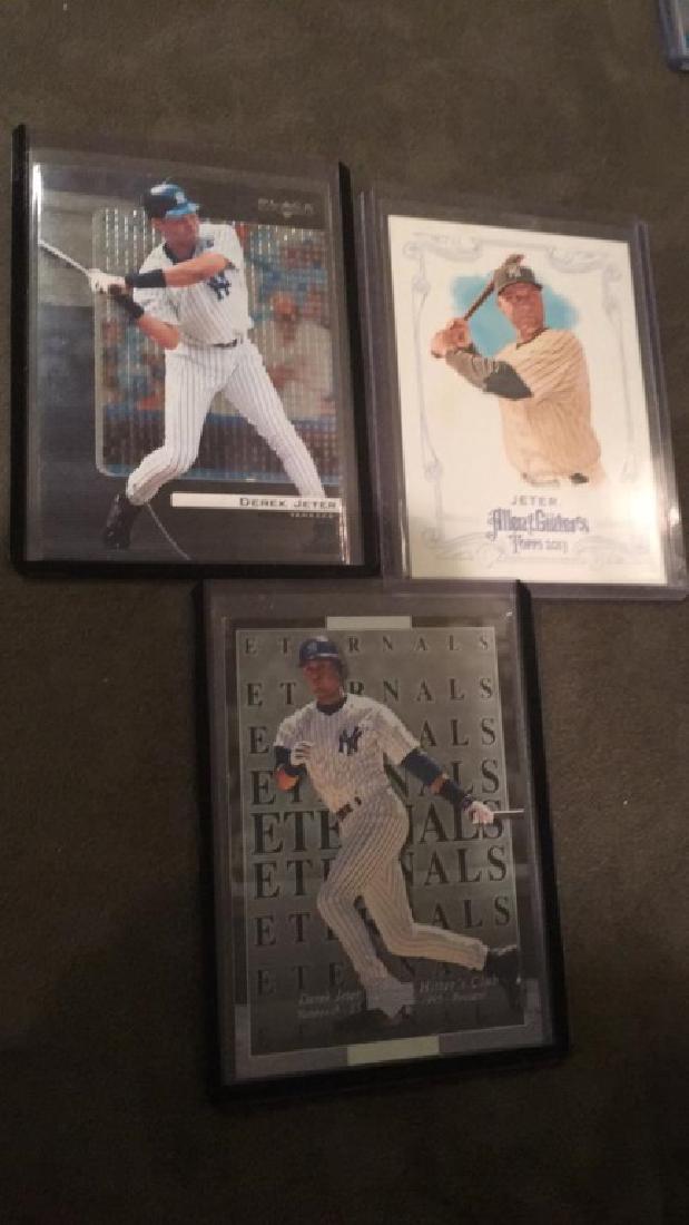 Derek Jeter three chord Lot 1999 black diamond (1 of 3)