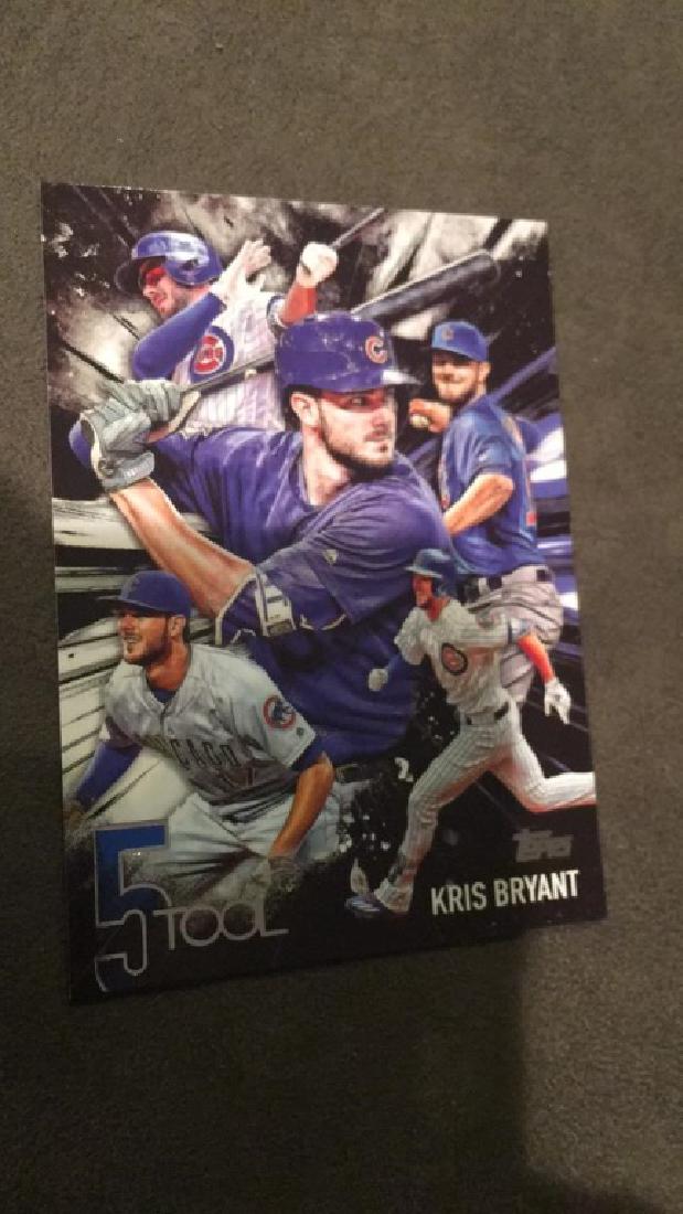Kris Bryant 2017 Topps 5 tool insert (1 of 2)