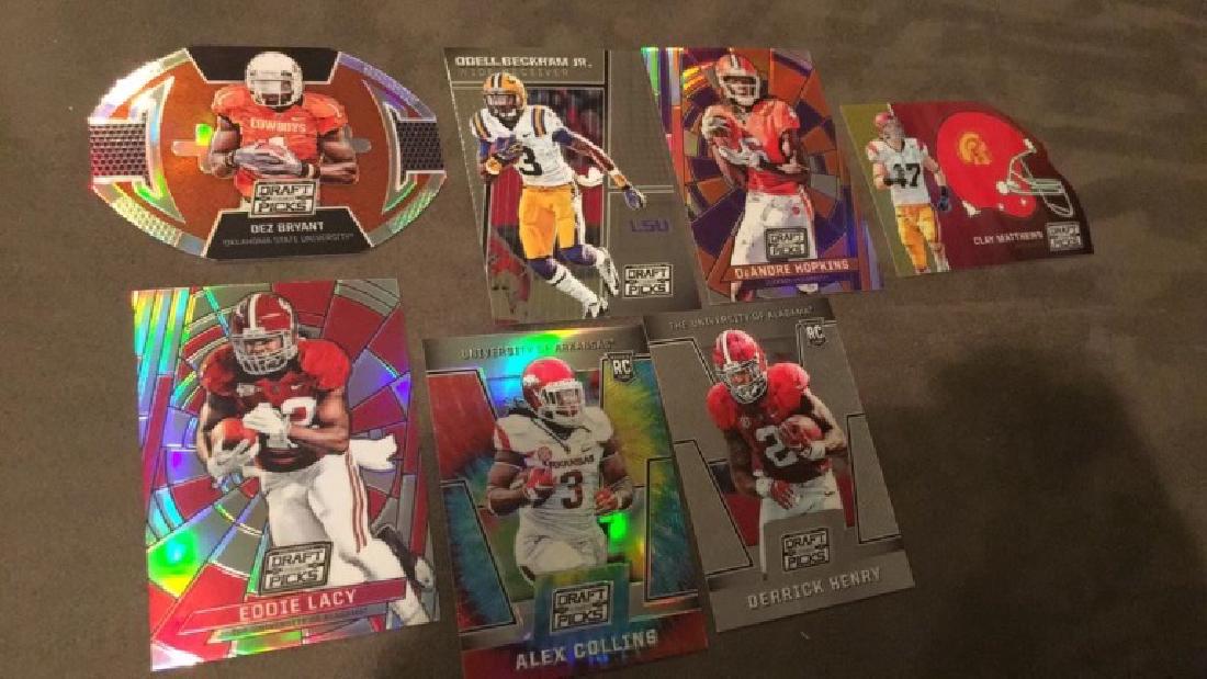2016 prism football lot with colored refractors (1 of 2)