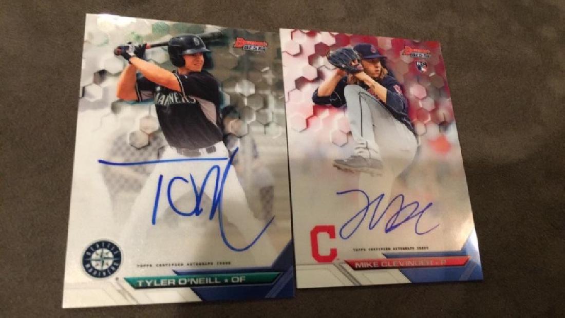Tyler O'Neill Mike Clevinger 2016 Bowmans best on (1 of 2)