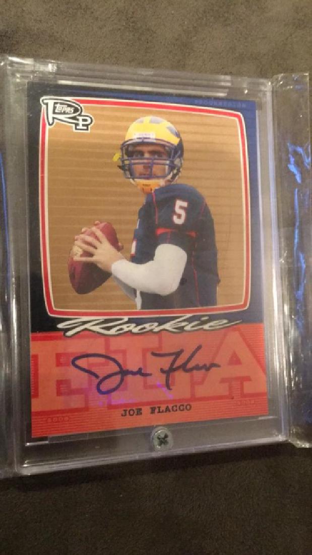 Joe Flacco 2008 tops rookie progression rookie (1 of 2)