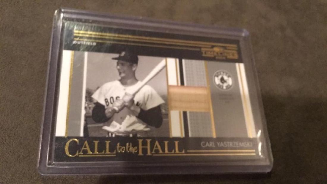 Carl Yastrzemski 2004 Donruss timelines call to (1 of 2)