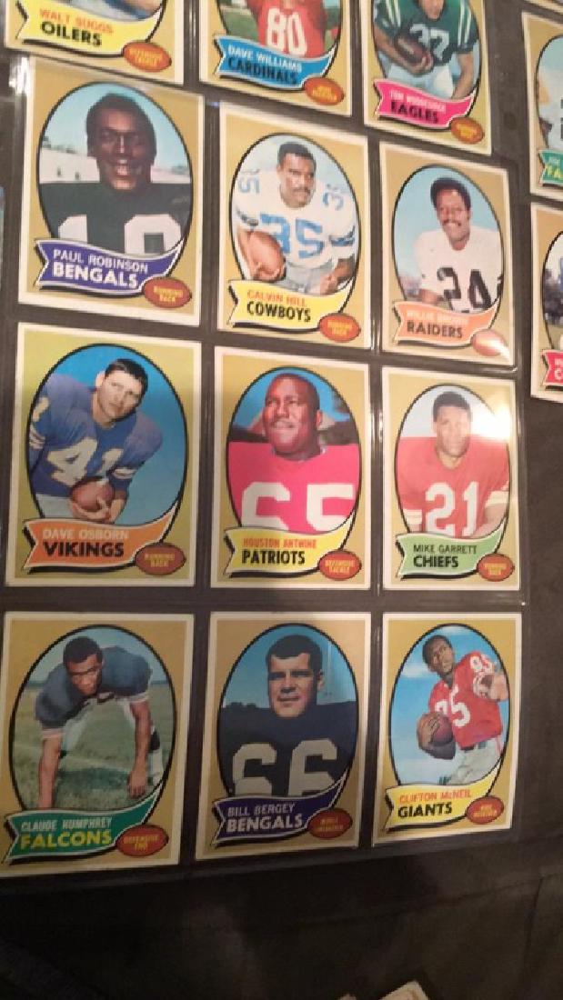 1970 tops vintage football card lot 30 cards in (1 of 5)