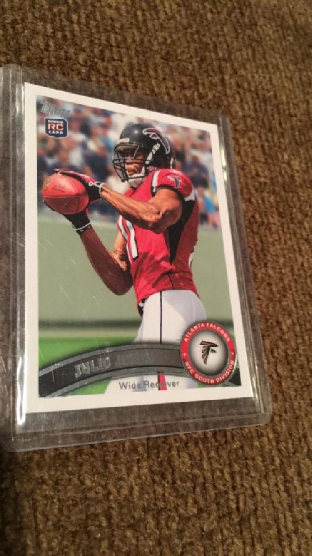 Julio Jones 2011 Topps RC (1 of 2)