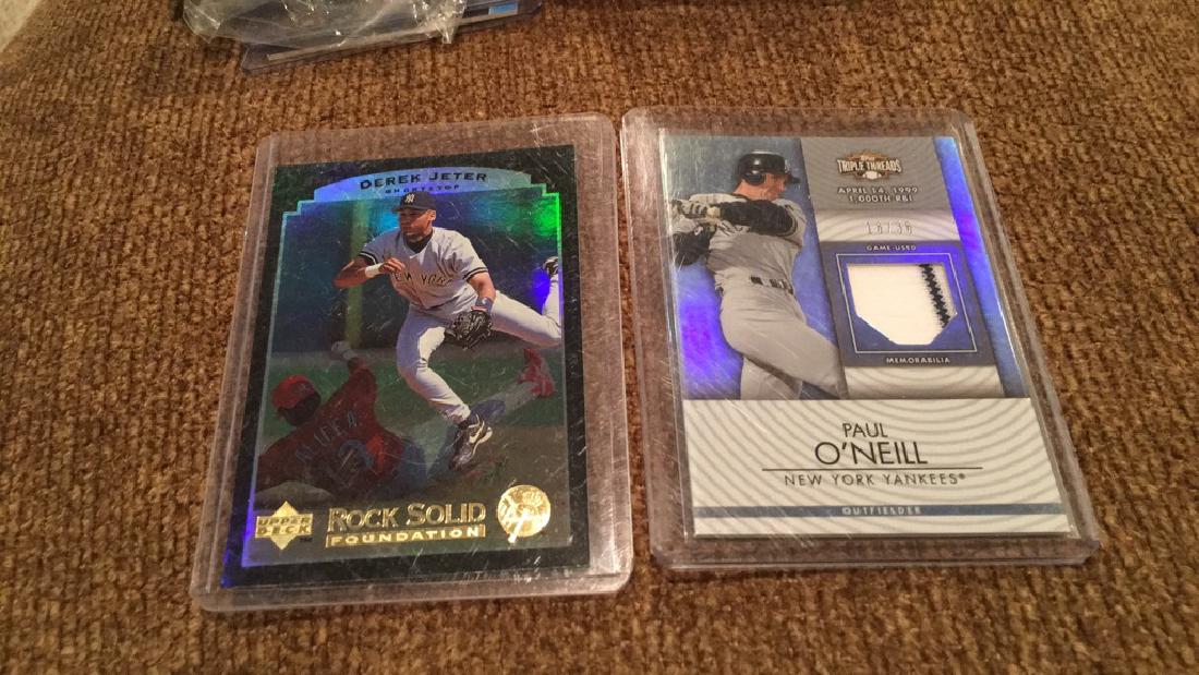 Derek Jeter 1996 upper deck rock solid foundation (1 of 2)