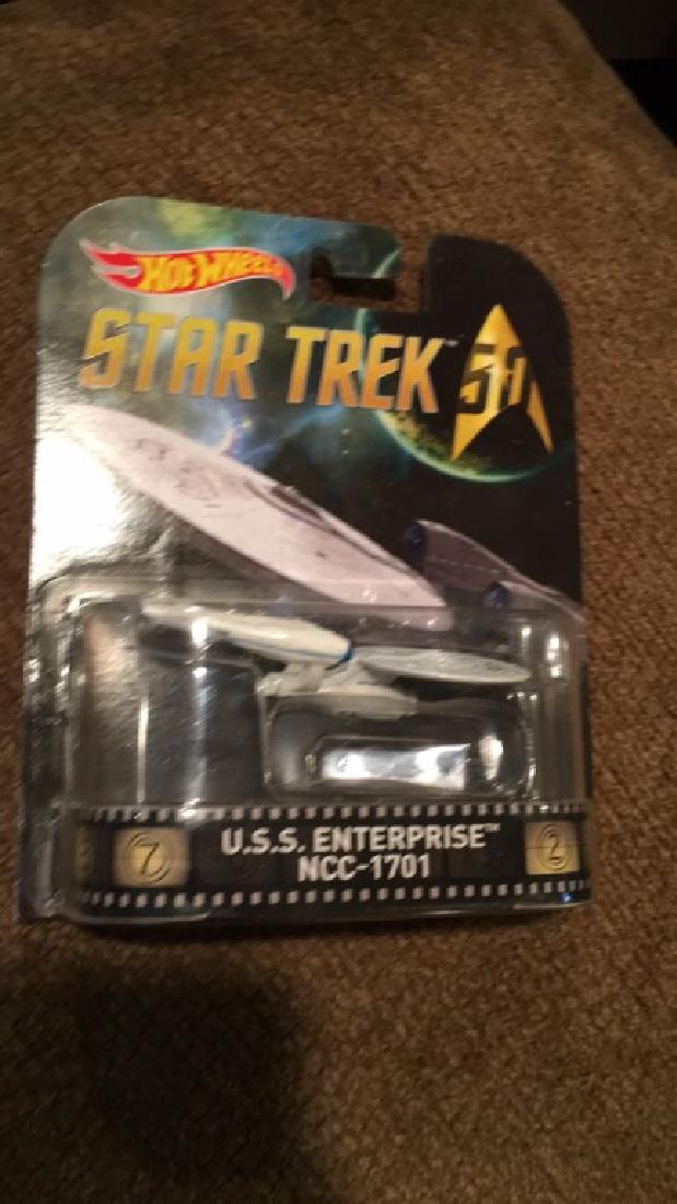 Hot wheels Star Trek USS enterprise NCC +IBM 1701 (1 of 1)
