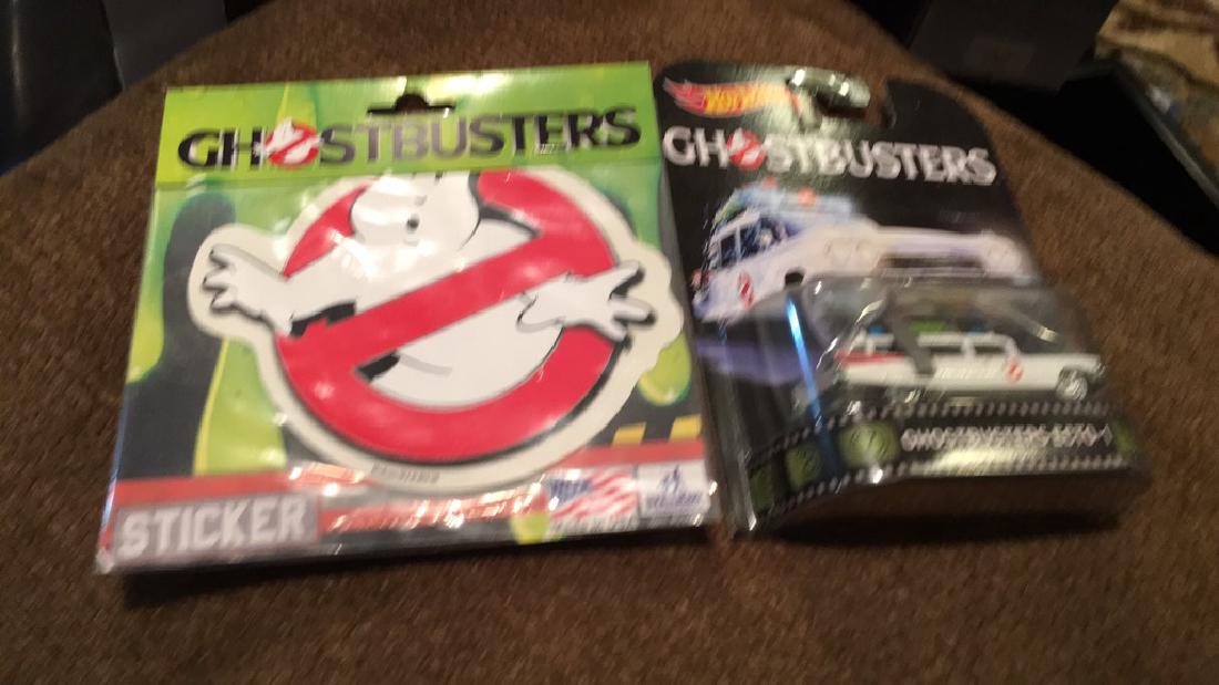 Hot wheels Ghostbusters ecto 1 and Ghostbusters (1 of 1)