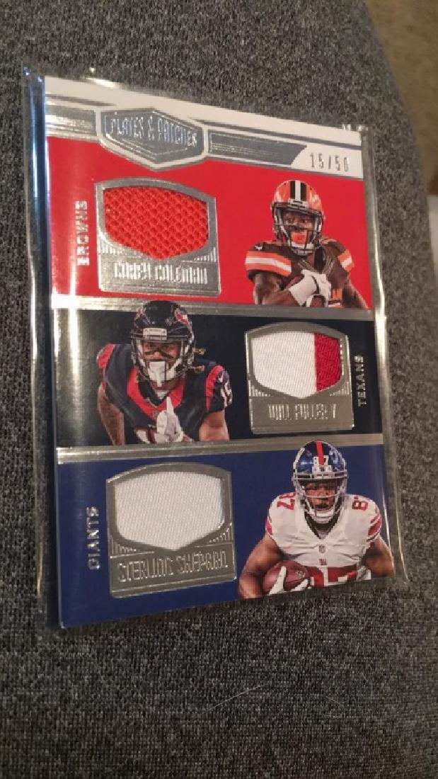 2016 plates and patches Sterling Shepard will (1 of 3)