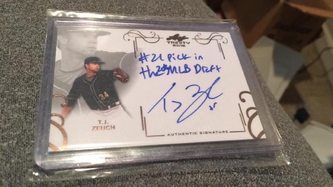 TJ Zeuch 2016 with Trinity inscribe number 21 (1 of 2)