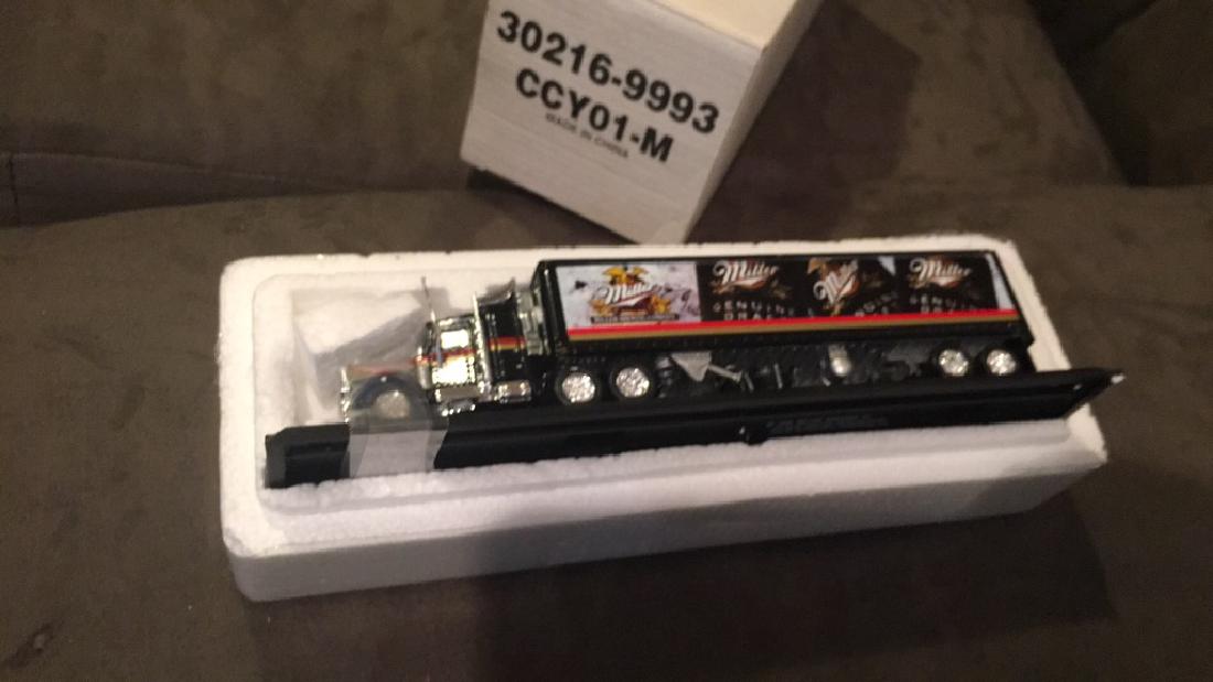Miller genuine draft 18 wheel diecast truck on a (1 of 2)
