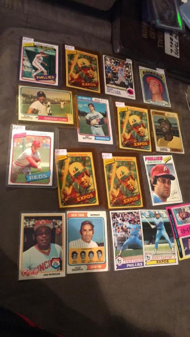 Vintage baseball card lot loaded with names Yogi (1 of 5)
