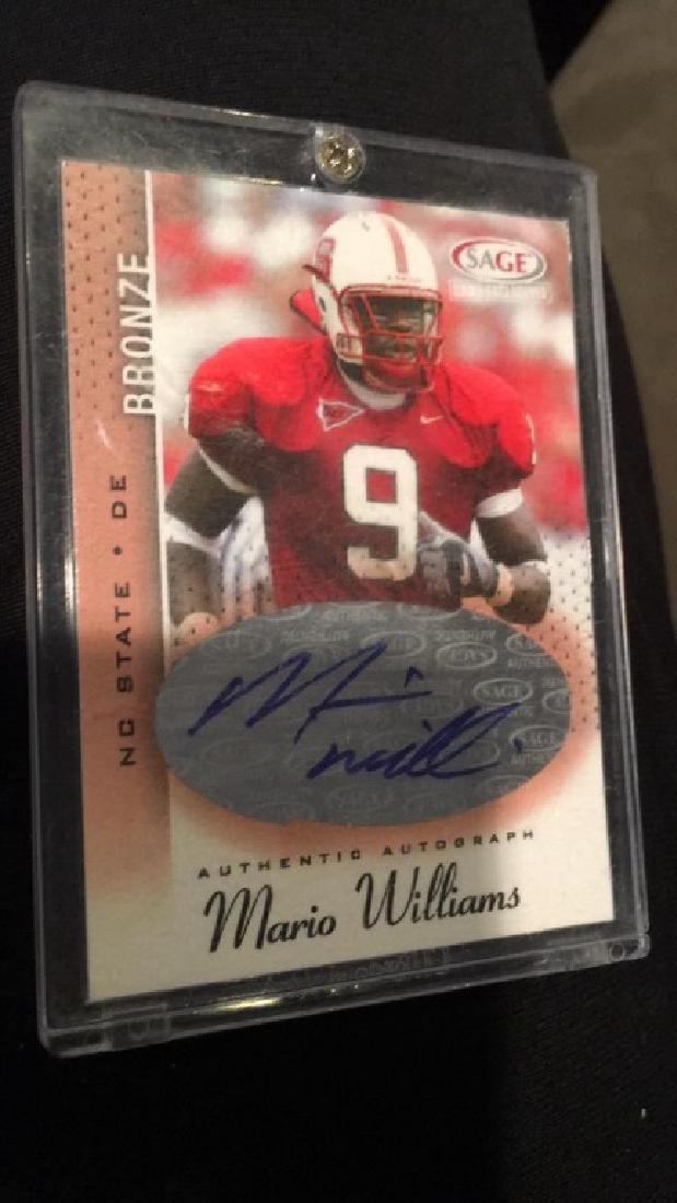 Mario Williams Sage bronze auto RC (1 of 2)
