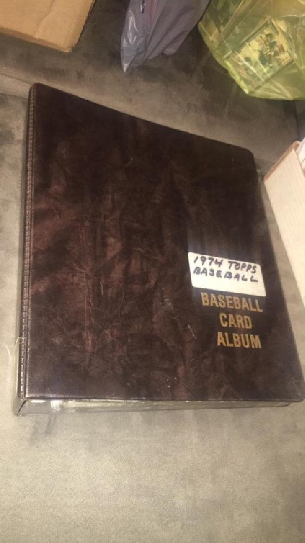 1974 Topps Near Complete starter set in a (1 of 6)