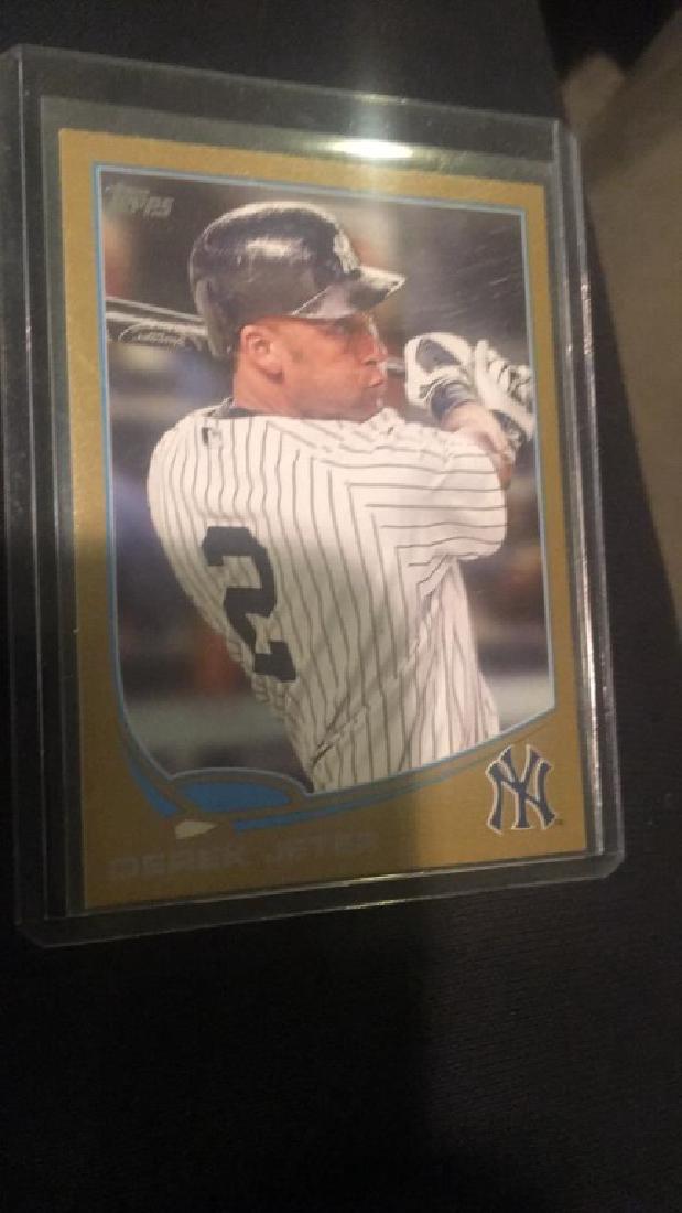 Derek Jeter 2013 tops gold/2013 (1 of 2)