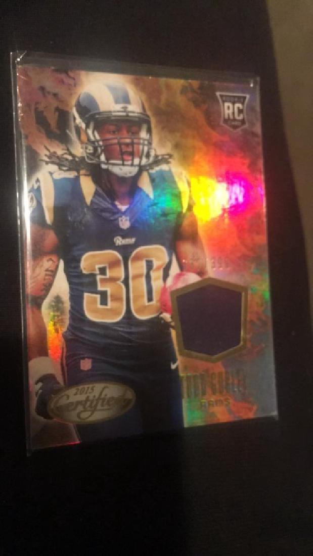Todd Gurley 2015 certified patch /399 RC (1 of 2)