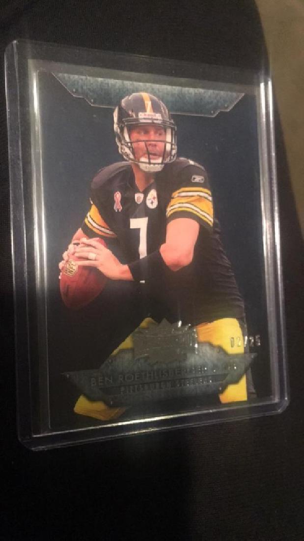 ben roethlisberger triple threads /25 (1 of 3)