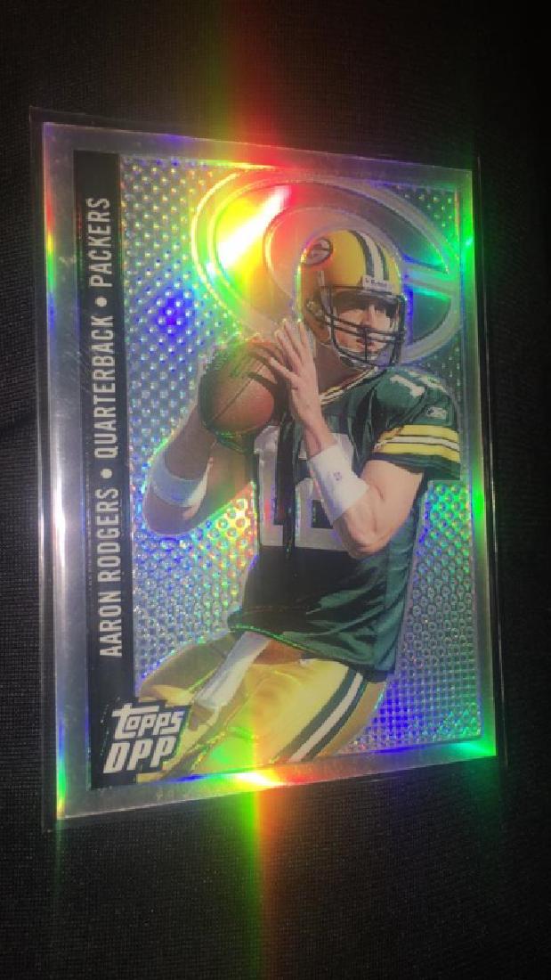 Aaron Rodgers 2006 Topps DPP refractor (1 of 2)