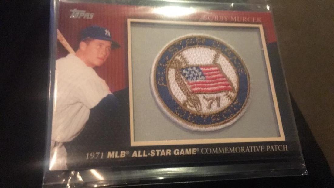 Bobby Murcer Topps patch (1 of 2)