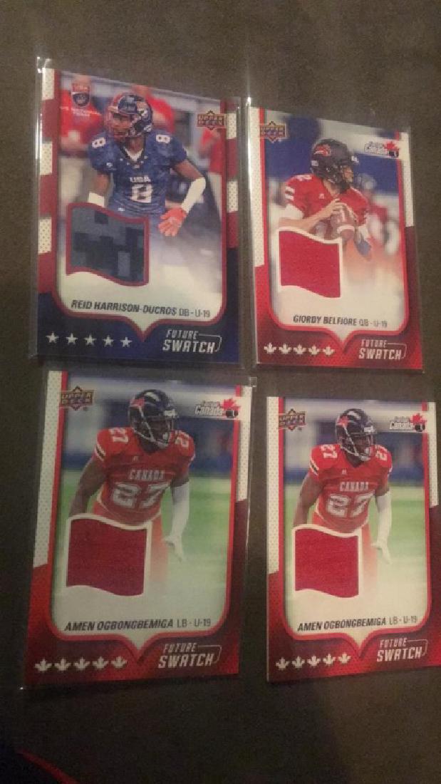 2016 USA Football 4 Future Swatch lot: 2016 USA Football 4 Future Swatch lot