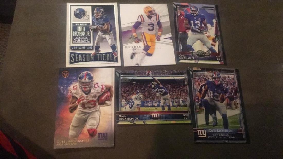 Odell Beckham Jr 6 card lot (1 of 2)