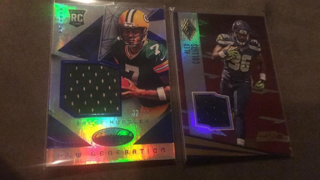 Brett Hundley Alex Collins RC Jersey lot (1 of 2)