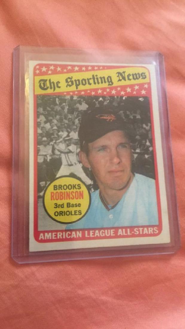 1969 Topps Brooks Robinson The Sporting News (1 of 2)