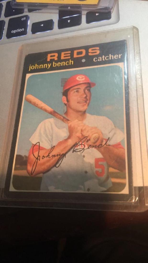 Johnny Bench 1971 Topps (1 of 2)
