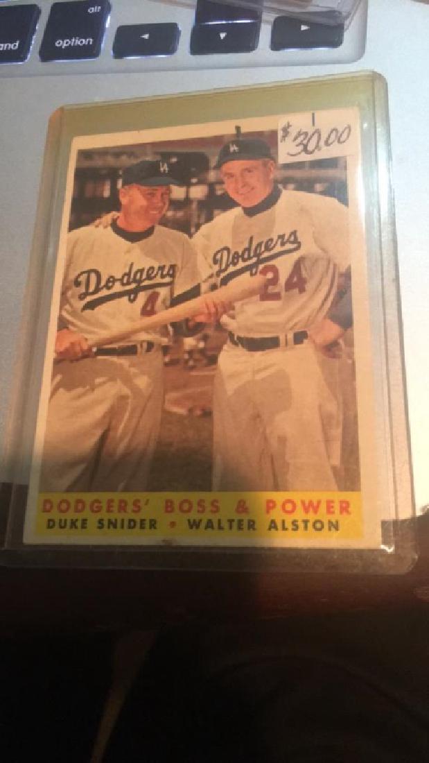 Dodgers Boss & Power Duke Snider Walt Alston (1 of 2)