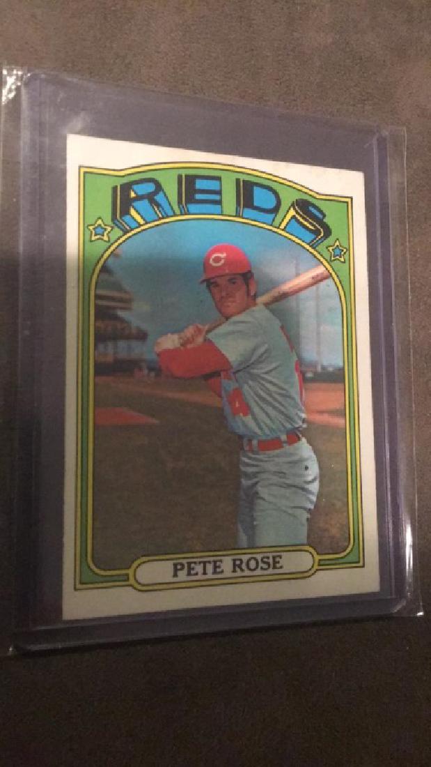 Pete Rose 1972 Topps in Real Nice Shape (1 of 4)