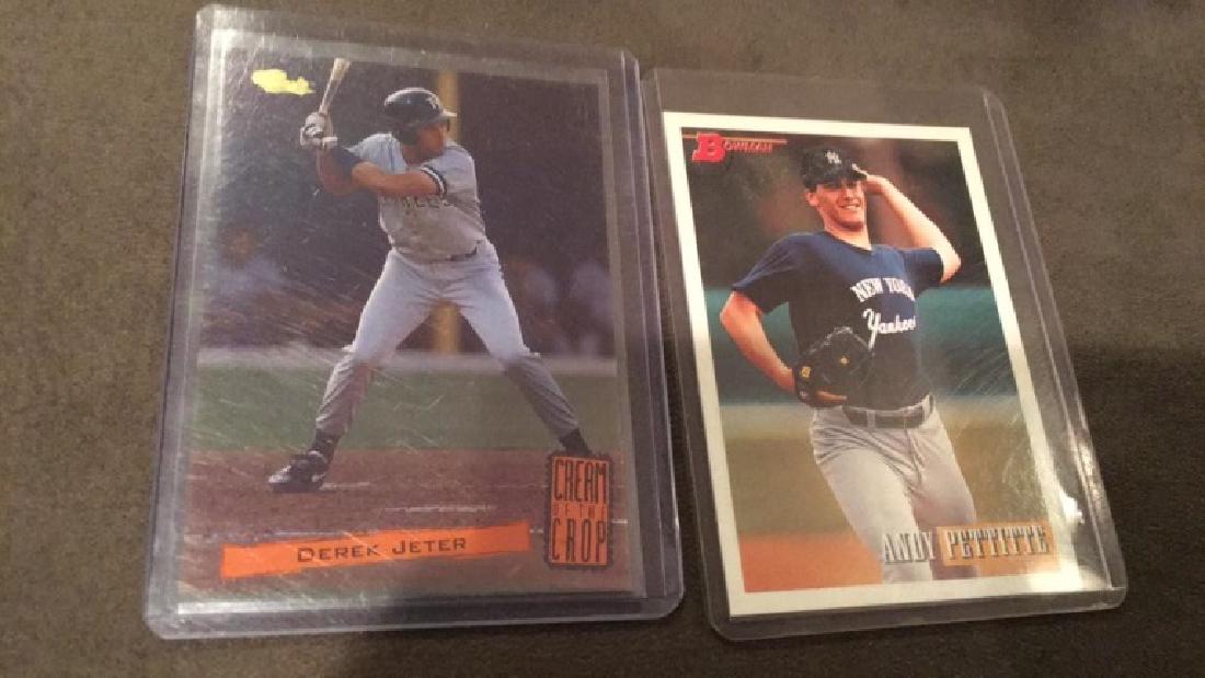 Derek Jeter and Andy Petitte RC lot: Derek Jeter and Andy Petitte RC lot
