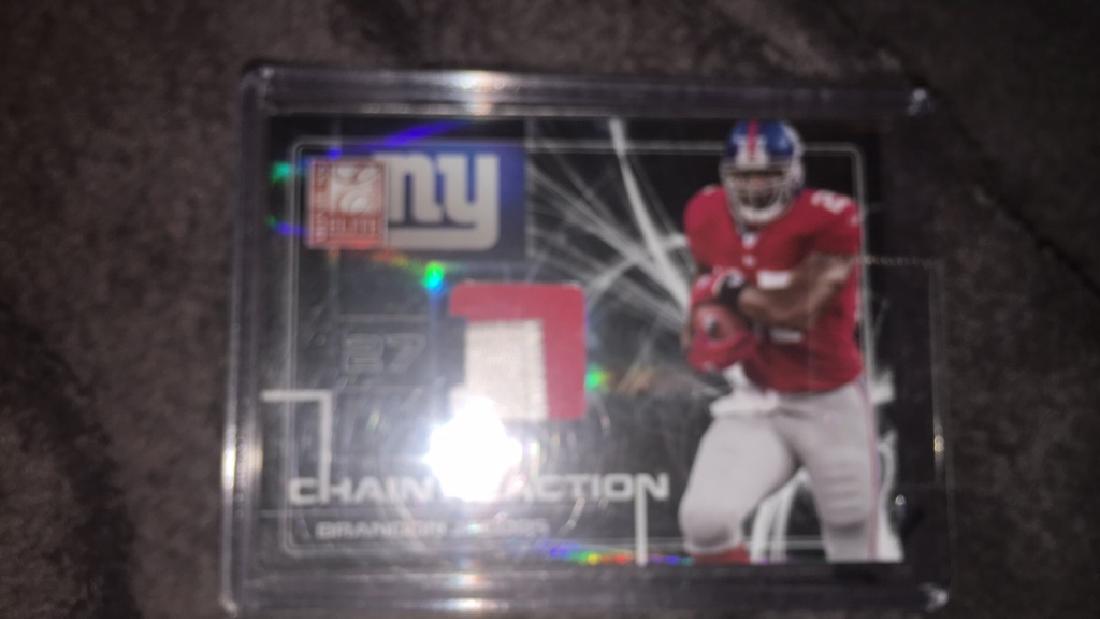 Brandon Jacobs 2008 Elite Patch /50 (1 of 2)