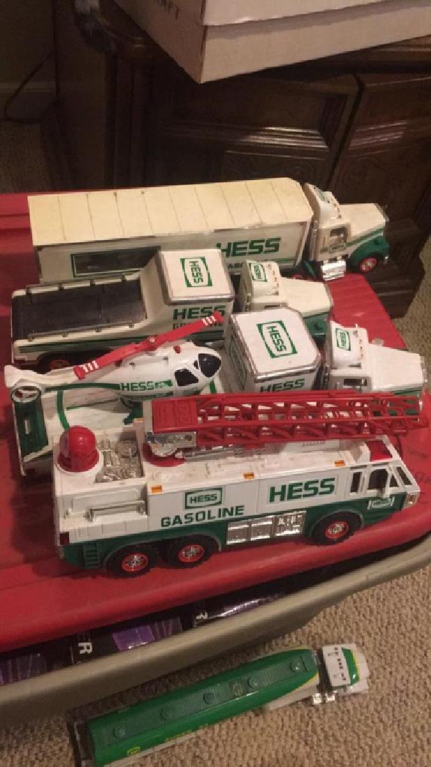 Lot of 4 Vintage Hess Trucks (1 of 3)