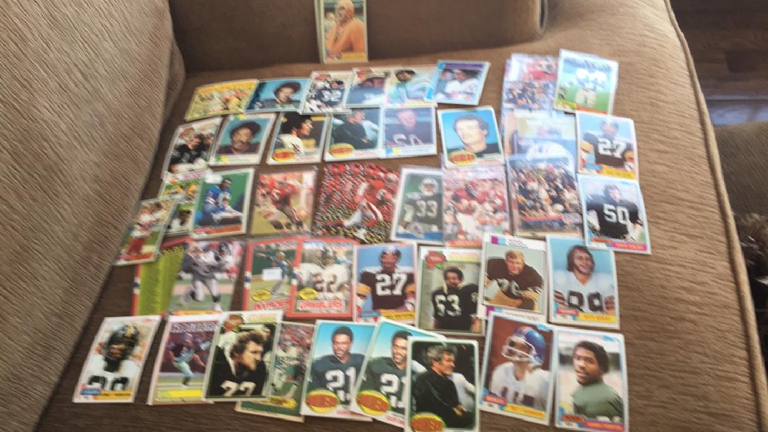 Large vintage football card lot with stores Jack (1 of 4)