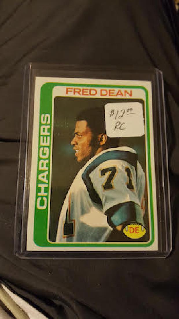 1978 Topps #217 Fred Dean RC Chargers: 1978 Topps #217 Fred Dean RC Chargers