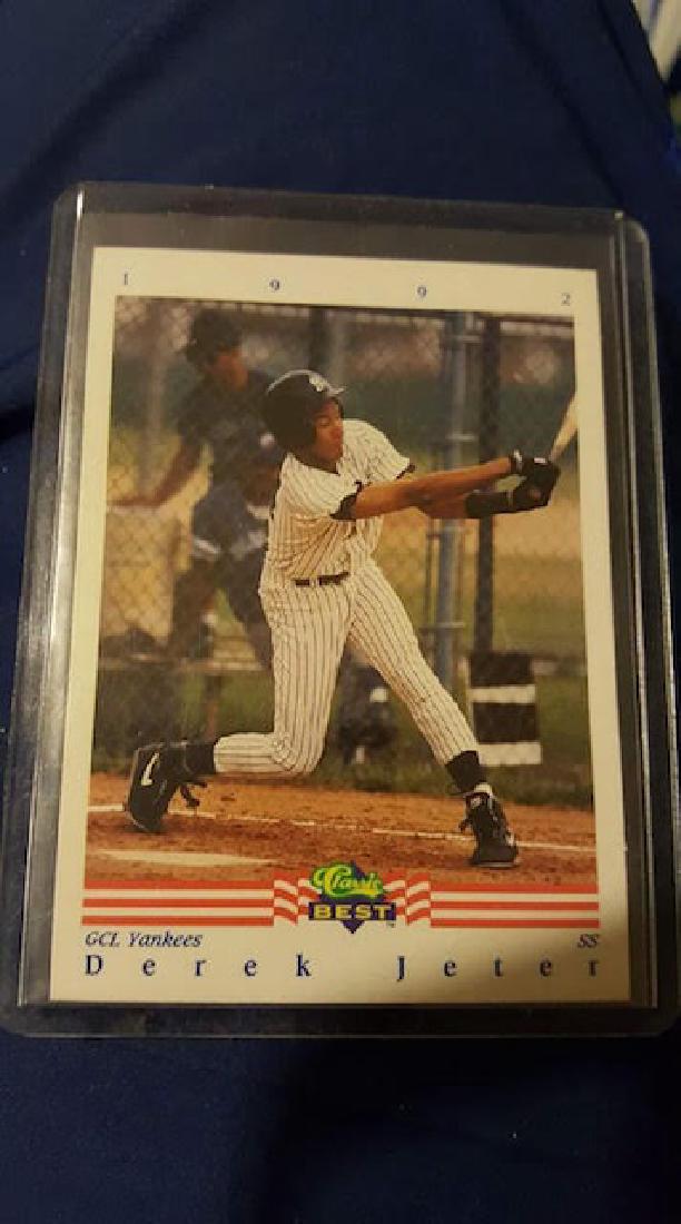Derek Jeter 1992 Classic Best Minor League RC (1 of 1)