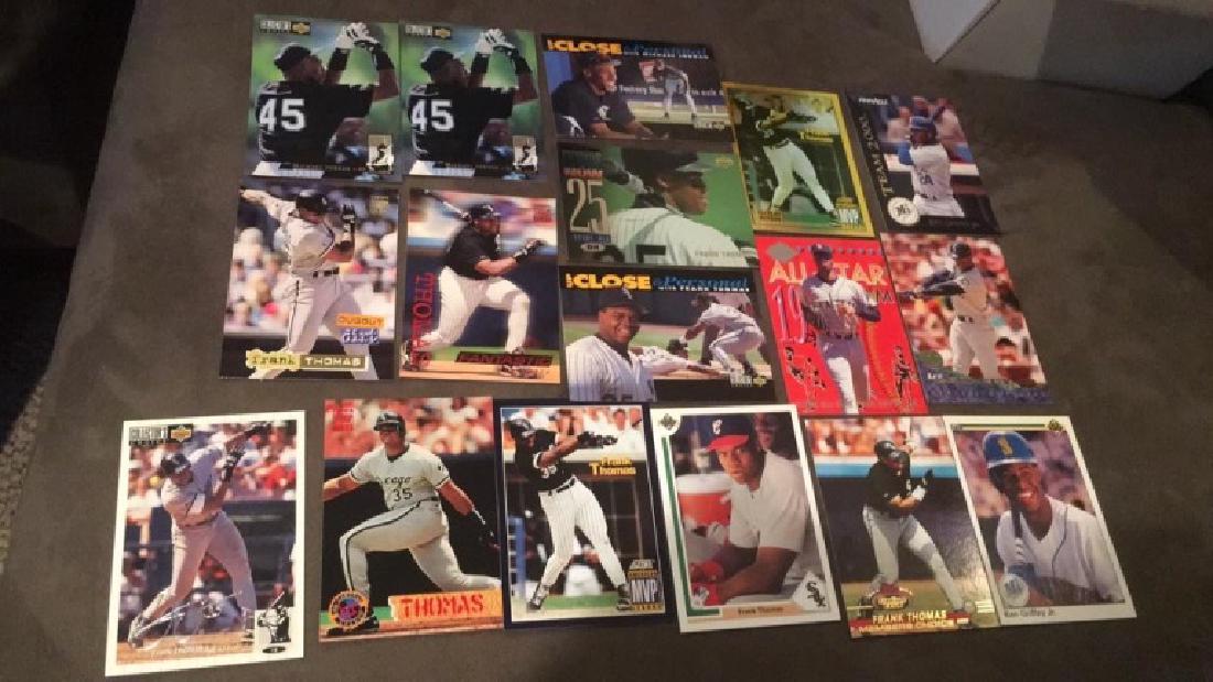 Michael Jordan Frank Thomas Ken Griffey Junior (1 of 5)