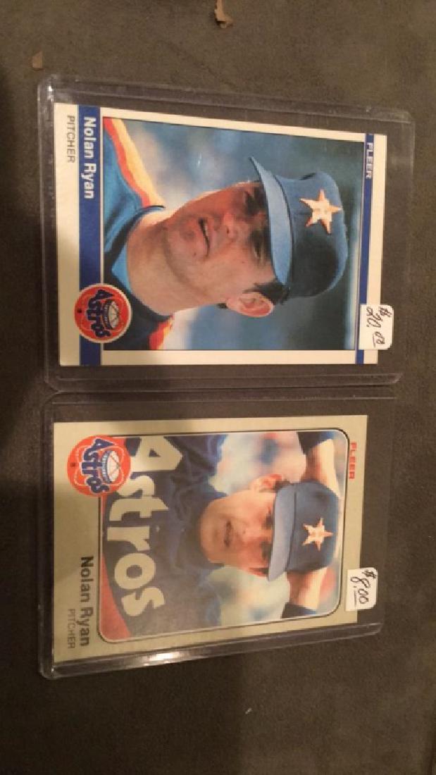 Nolan Ryan 1983 and 1984 Fleer lot Mint (1 of 2)