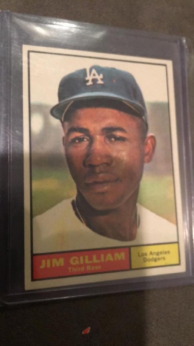 Jim Gilliam 1961 Topps Card Mint (1 of 2)