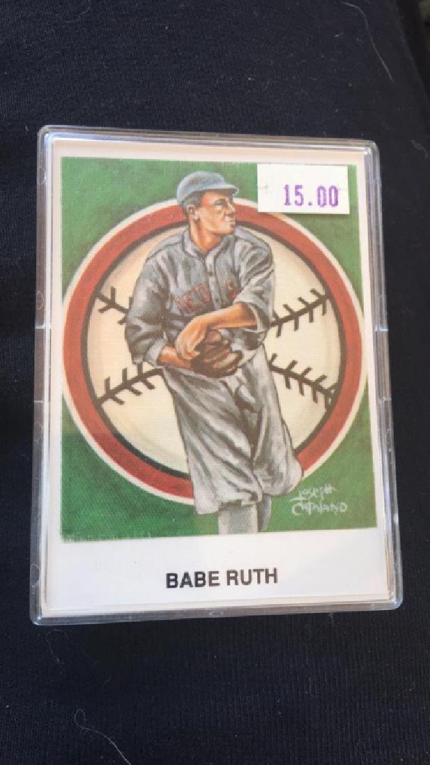 Babe Ruth Silk Cachets Covers Postcards Lithos (1 of 2)
