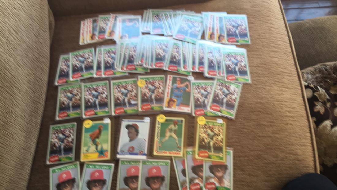 Mike Schmidt 72 card lot with 7 Steve Carlton: Mike Schmidt 72 card lot with 7 Steve Carlton