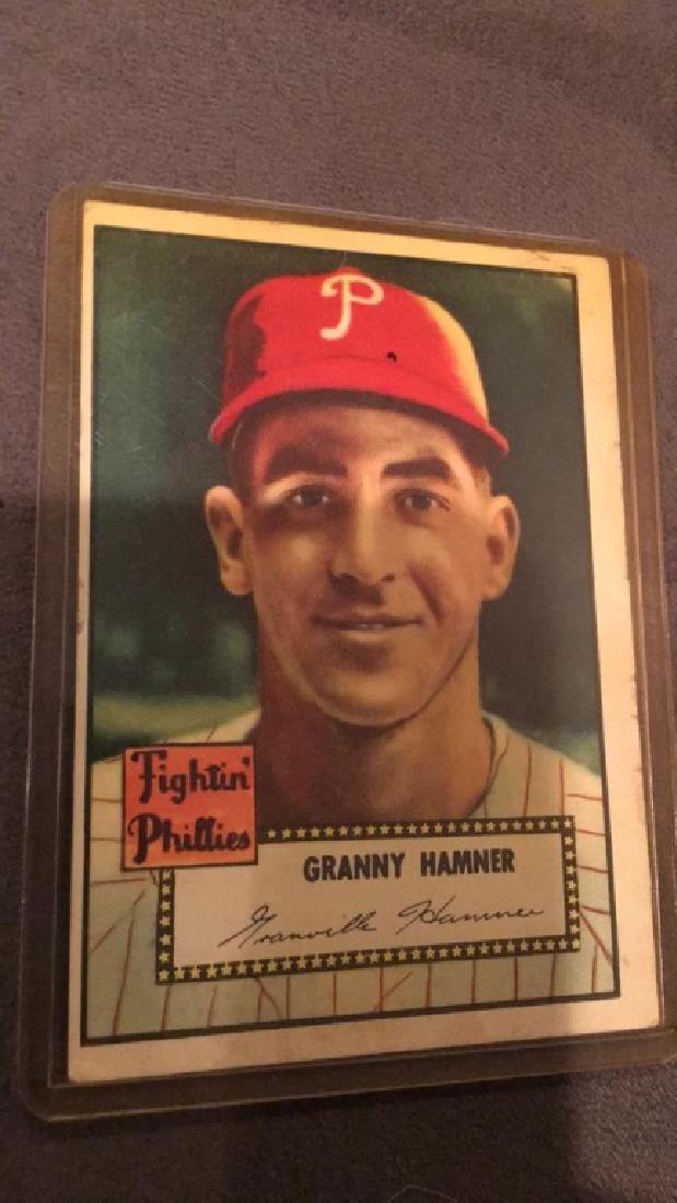 1952 Topps Granny Hamner: 1952 Topps Granny Hamner